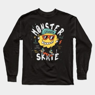 Cool Monster Skate Long Sleeve T-Shirt